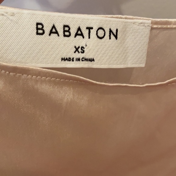 Babaton champagne silk benji camisole - Picture 9 of 11